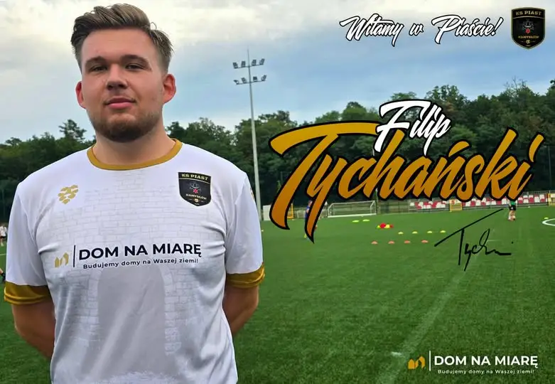 Filip Tychański nowym zawodnikiem Piasta Namysłów