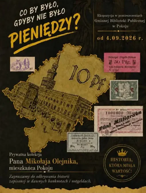 Wystawa dawnych pieniędzy w Pokoju – historia zapisana w banknotach