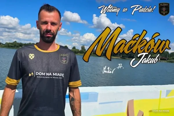 Kuba Maćków nowym zawodnikiem Piasta Namysłów