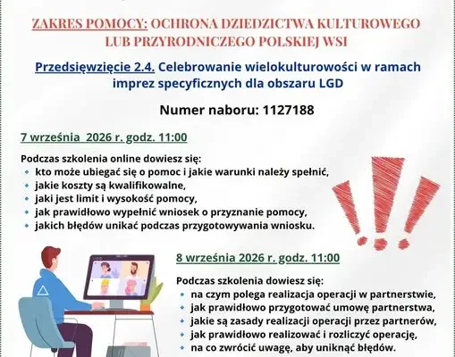 Bezpłatne szkolenia online o ochronie dziedzictwa – zapisy do 6 września