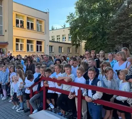 SP4 w Namysłowie wita uczniów w nowym roku szkolnym