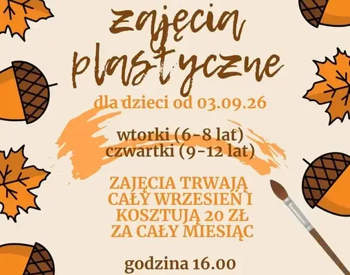 Zajęcia plastyczne dla dzieci wracają po wakacjach – zapisy trwają
