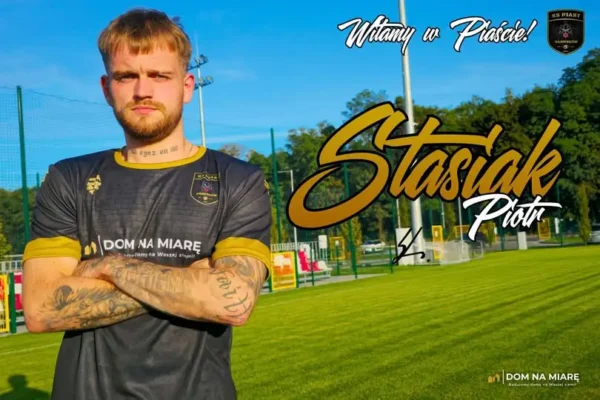 Piotr Stasiak nowym zawodnikiem Piasta Namysłów