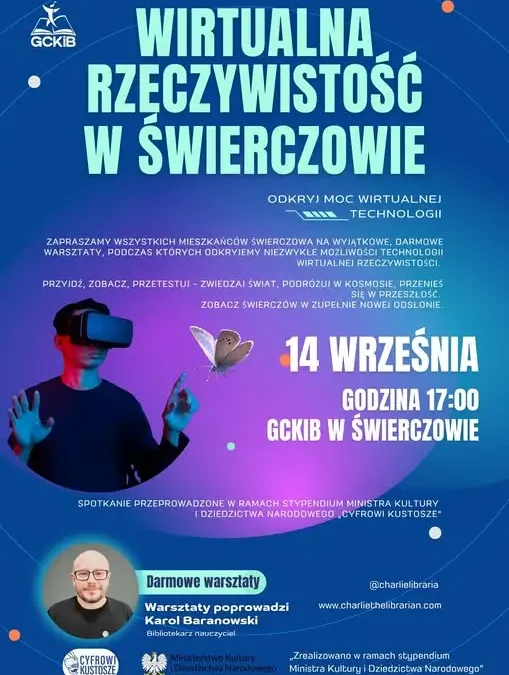 Wirtualna rzeczywistość zawita do Świerczowa – darmowe warsztaty VR już 14 września