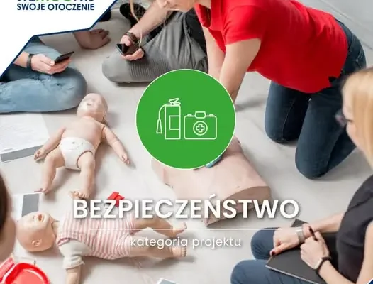 Defibrylator AED przy remizie OSP Bukowie – grant na bezpieczeństwo mieszkańców