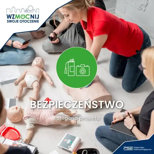 Defibrylator AED przy remizie OSP Bukowie – grant na bezpieczeństwo mieszkańców
