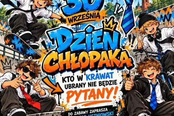 Dzień Chłopaka w SP nr 2 w Namysłowie – 30 września w krawatach!