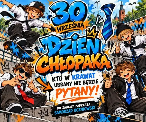Dzień Chłopaka w SP nr 2 w Namysłowie – 30 września w krawatach!