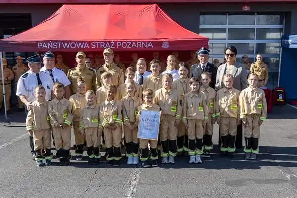 Dziecięca Drużyna Pożarnicza z OSP Świerczów w gronie laureatów ogólnopolskiego konkursu