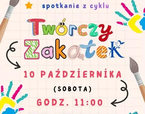 Twórcze spotkanie dla dzieci w bibliotece w Bukowiu – już w sobotę