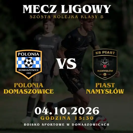 Polonia Domaszowice kontra Piast Namysłów – szósta kolejka klasy B