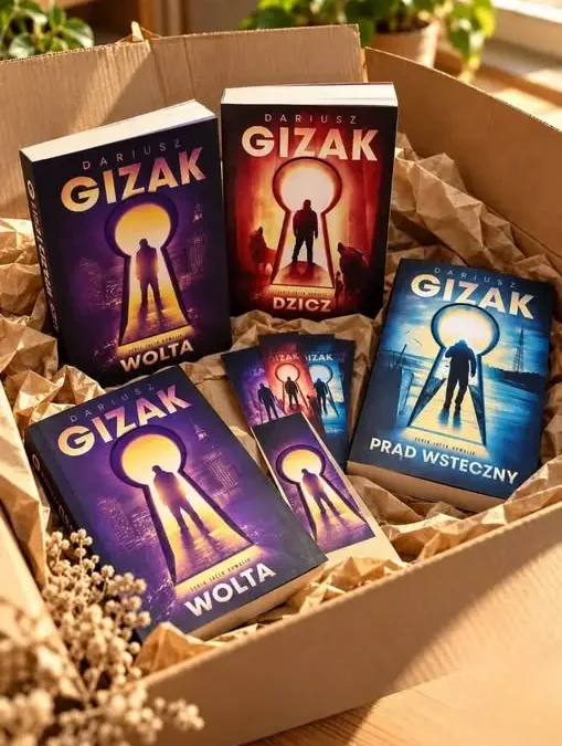 Książkowa niespodzianka w bibliotece – thrillery Dariusza Gizaka trafiły do recenzji