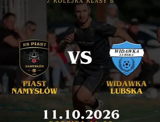 KS Piast Namysłów zagra z Widawką Lubską. Mecz ligowy już w niedzielę