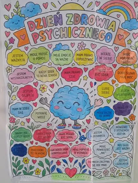Dzień Zdrowia Psychicznego w Zespole Szkół Specjalnych w Mysłowie – emocje, zabawa i ważna lekcja