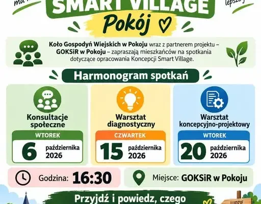 Pokój stawia na Smart Village – mieszkańcy współtworzą przyszłość wsi