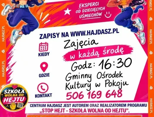 Warsztaty taneczne Dance 4 Friends w Pokoju – ruch, zabawa i kreatywność dla dzieci