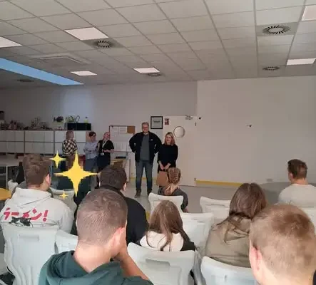 Uczniowie ZSS Namysłów spotkali się z pracownikami VELUX w Tygodniu Kariery