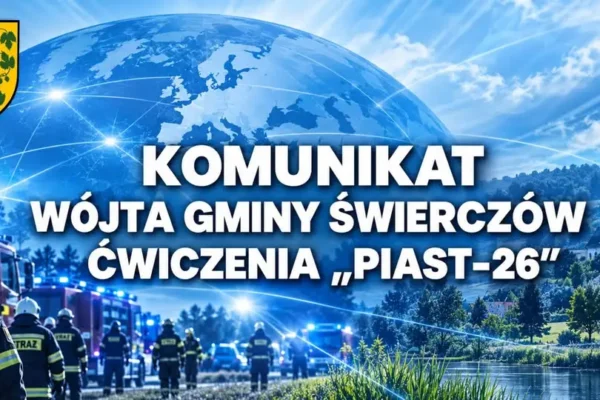 Ćwiczenia „PIAST-26” w Świerczowie – służby mundurowe w akcji